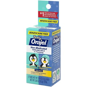 orajel non medicated cooling gel