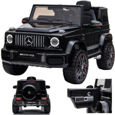 Mercedes-Benz G 63 G63 AMG V8 Biturbo Kinderauto Kinderfahrzeug Elektroauto Schw