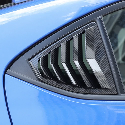 ABS Carbon Fiber Rear Window Vent Louver Covers For 2022-2025 Subaru WRX STI VB - Bild 5 von 13