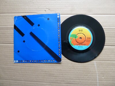 U2 - 11 O'CLOCK TICK TOCK / TOUCH - 7'' ORIGINAL P/S SINGLE - ISLAND - WIP6601 