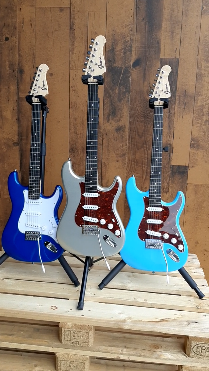 ギター Petka Ive Electric Guitar Groove S/S/S into 17 Colors (Canadian brand