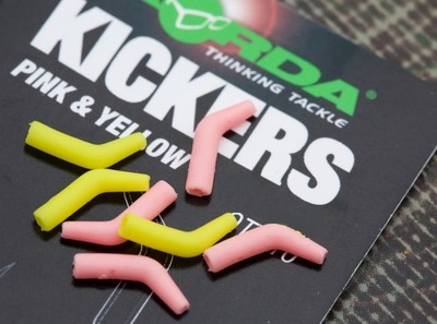 Korda Kickers Pink & Yellow Hakenadapter Karpfenrig Karpfenmontage Kleinteile