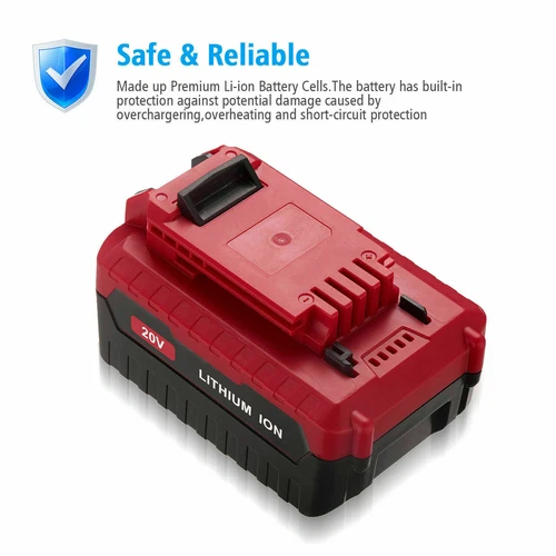 2PCS 20V 6.0Ah Li-ion Battery For Porter Cablet PCC685L PCC680L OR PCC692L US - Picture 6 of 6