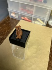 dollhouse miniatures polymer teddy bear