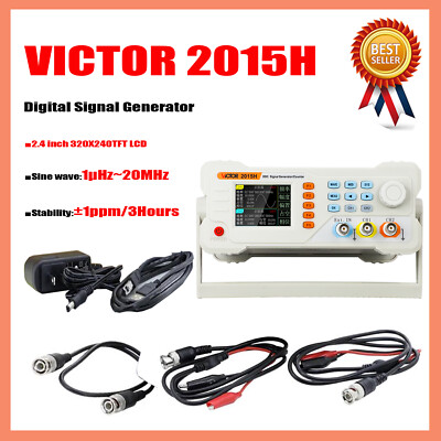 VICTOR 2015H/2040H/2060H Digital Signal Generator Counter Dual Channel