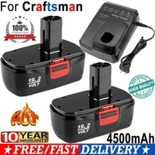 Ni-MH Battery For Craftsman 19.2V C3 315115410 130279013 130279003 OR Charger