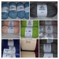 JoAnn Big Twist Jellybean 218.7yd/3.5oz NEW - 1 skein