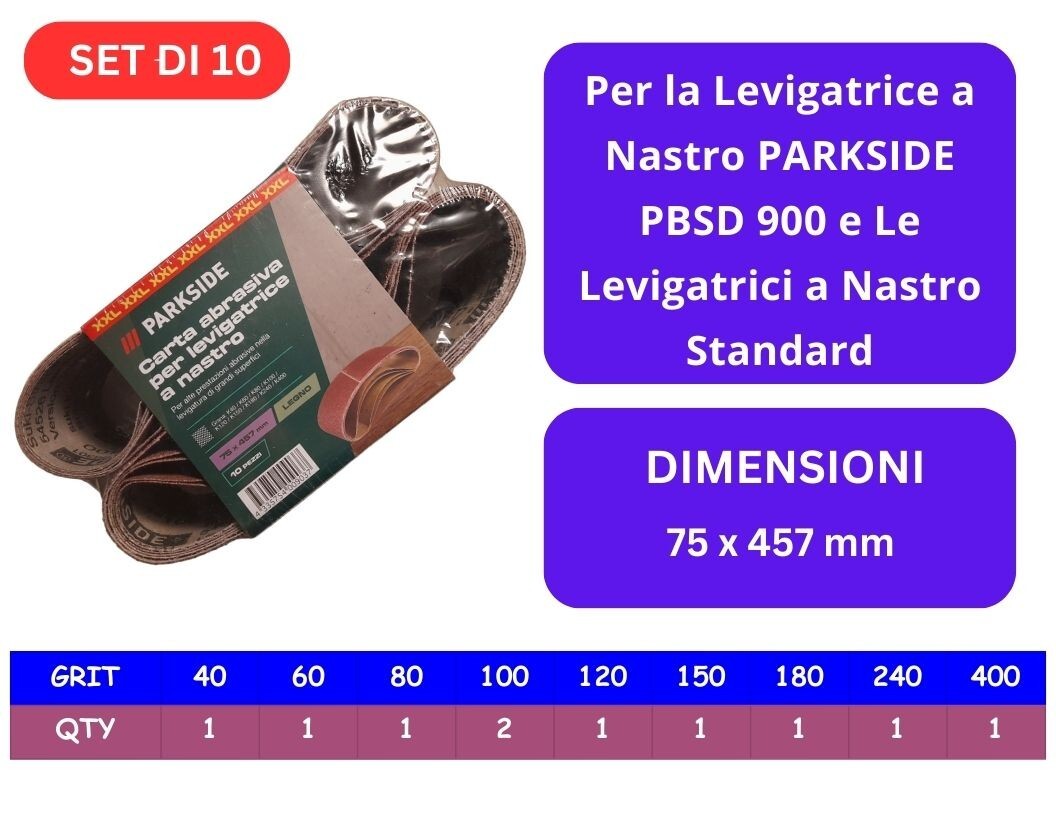 120 Pezzi Carta Vetrata Triangolare - Dischi Abrasivi Autoadesivi, Grana 40-240, Per Levigatrici Multiuso - Foto 5