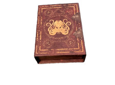 Infinite Black Elder Dice Poly Set Brand of Cthulhu , Red w/Gold 9