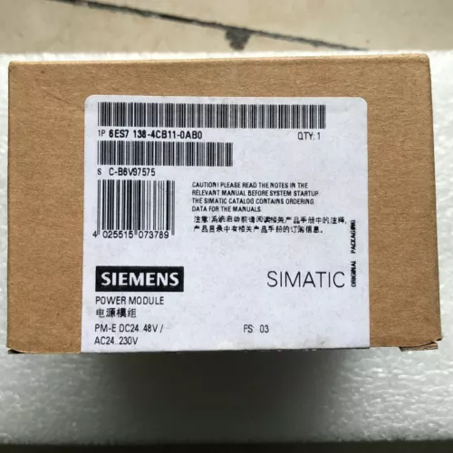 1PC SIEMENS 6ES7 138-4CB11-0AB0 New Expedited Shipping 6ES71384CB110AB0 - Picture 1 of 1