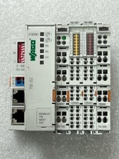 Wago 750-352 PLC Fieldbus EtherNet Coupler Module and I/O Modules Used