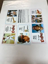 6 1981 Perma graphics baseball cards Templeton Sutter Foster Cooper Lynn
