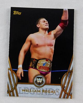 William Regal WWE Wrestling Trading Card Topps Raw WWF Wrestler 
