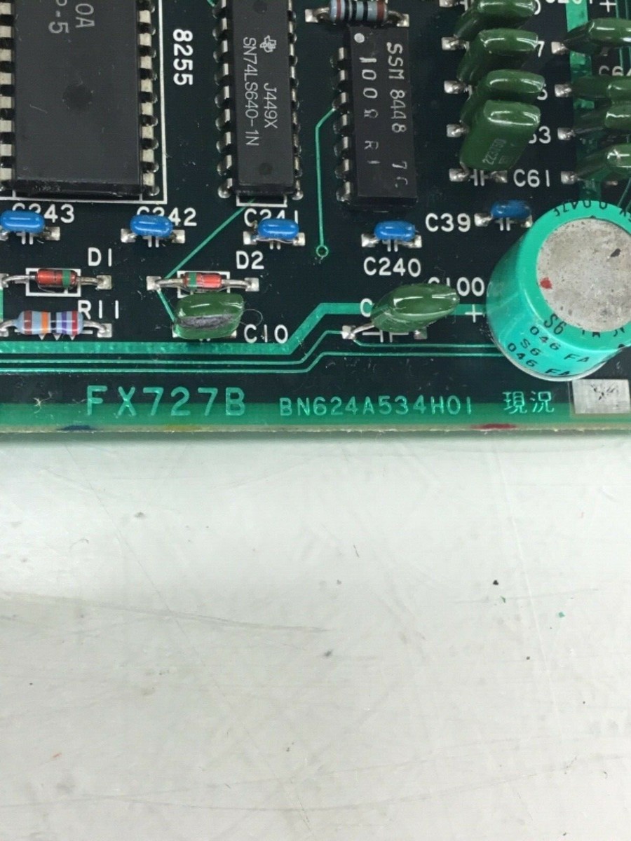 Mitsubishi Circuit Board, FX727B, BN624A534H01, REV. *, Used