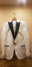 MAN'S FORMLE BLAZER JACKET WEDDING GROOM PROM PARTY SINGLE BREASTED SLIM FIT