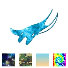 Manta Ray Stingray - Vinyl Decal Sticker - Multiple Patterns & Sizes - ebn3710