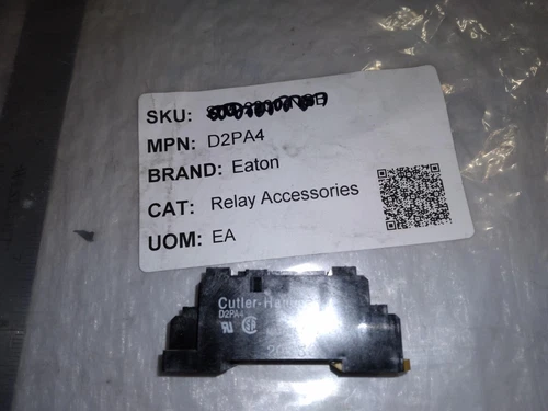 EATON D2PA4 RELAY SOCKET ... BOX OF 10