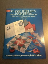 Plastic Templates For Traditional Patchwork Quilt Patterns 27 Designs Paperback