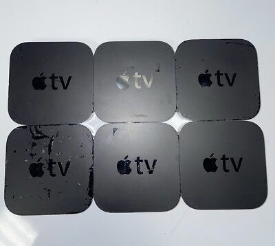 LOT OF 6 - Apple TV media Streamer  - 3rd Gen - A1469
