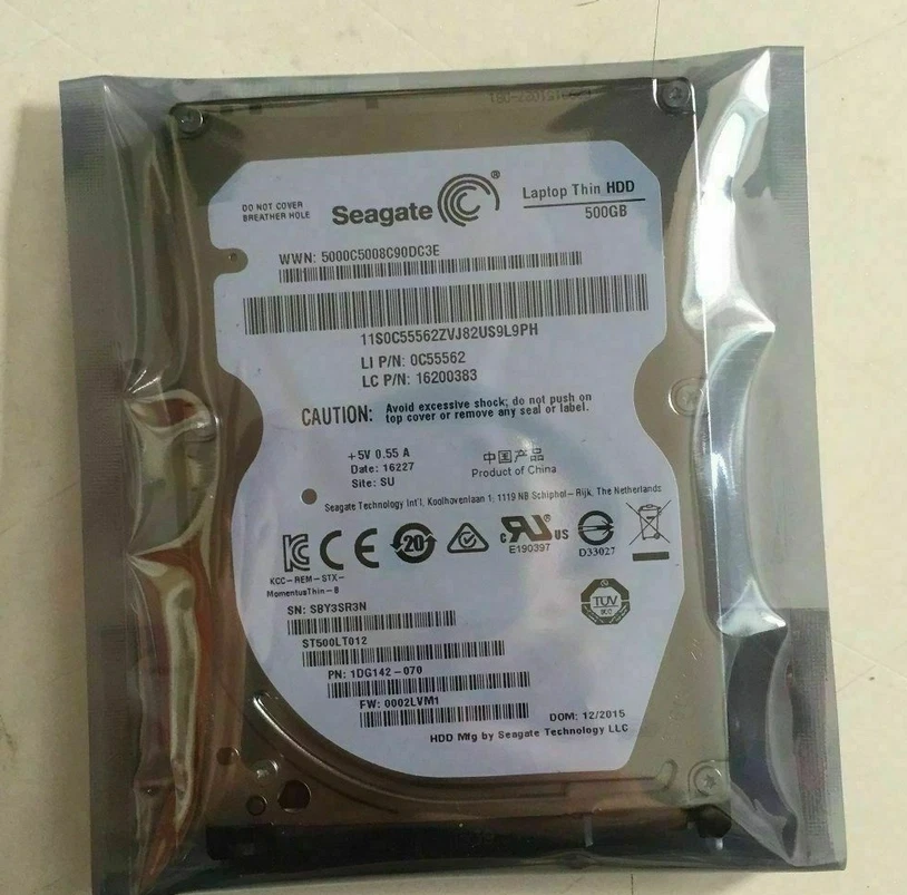 Seagate 2.5" Sata 2 500GB Cache 16 MB 5400RPM Laptop Hard Drive HDD ST500LT012 - Image 2 of 4