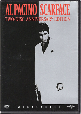 Scarface [DVD, 1983, Widescreen Anniversary Edition] Al Pacino