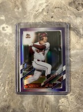 2021 Topps Chrome NPB Japanese Hiroaki Shimauchi Purple Refractor #/299