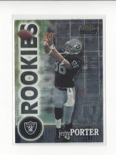 Jerry Porter #143 2000 Topps Finest card