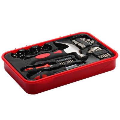 Werkzeug Set 43-teilig Handwerkzeug Box Kiste Werkzeugkoffer Werkzeugsortiment