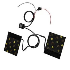 Handlebar Grip Hand Warmers Motorcycle Heated Grips 3 Speed Adjusts Temperature