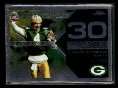 2007 Topps Chrome #BFC-BF30 Brett Favre Brett Favre Collection
