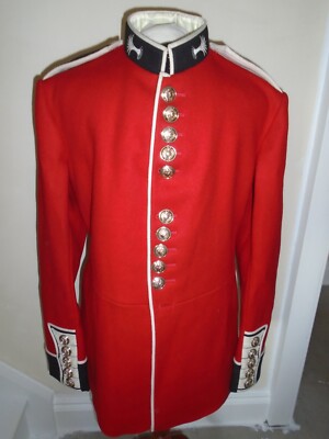 WELSH GUARDS HERREN JACKE ROT BRUSTUMFANG 43'' 109 CM IM NEUZUSTAND