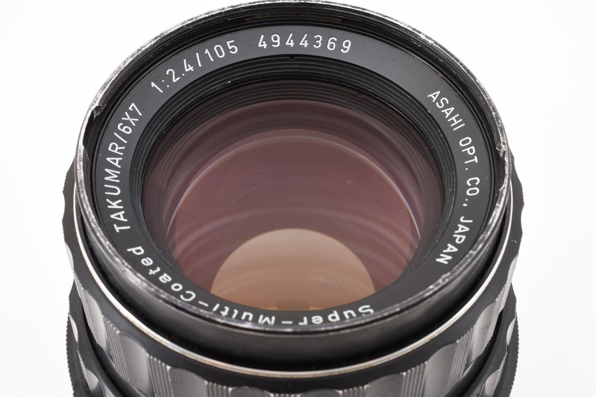 NEAR MINT 】 PENTAX SMC Takumar 6x7 67 105mm F/2.4 Lens NEAR MINT 】 PENTAX SMC Takumar 6x7 67 105mm F/2.4 Lens