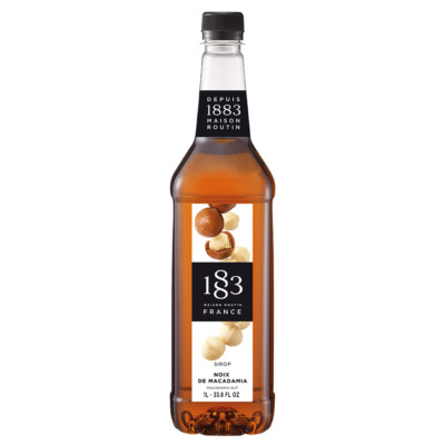 Maison Routin 1883 Sirup Macadamia Nuss, 1,0L PET, 1er Pack
