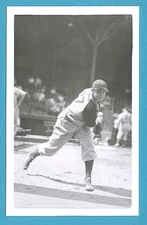 Chas Barrett (Indianapolis) Vintage Baseball Postcard By George Brace
