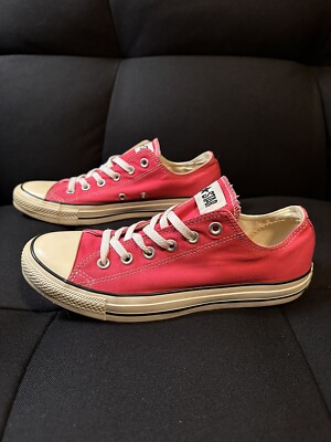 CONVERSE All-Star Chuck Taylor Pink Low-Top Skate Sneakers