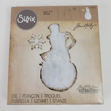 New Sizzix Bigz Die Winter Wonder Snowman by Tim Holtz  657003