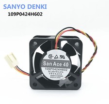 SANYO 109P0424H602 24V 0.07A 40 40 20 Industrial Computer Server Fan 3-wire