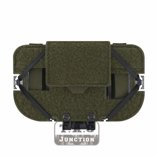 Tactical Vest Phone Holder Carrier Front Admin Cellphone Pouch - Photo 26 sur 26