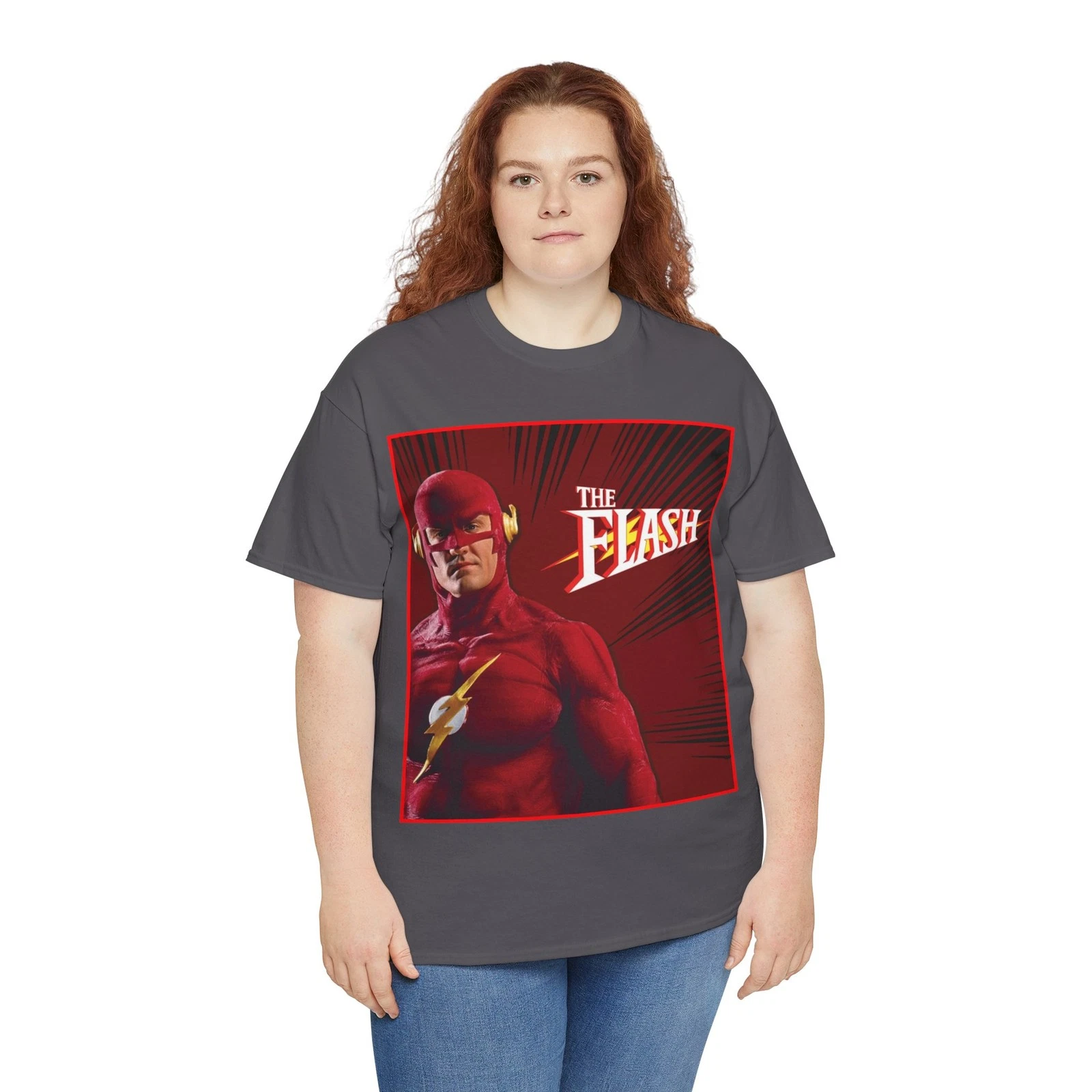 Flash T-Shirt - John Wesley Shipp - DC Comics 1990s TV Series - Barry Allen