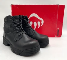 WOLVERINE MERLIN ESD 6" Men's NEW Composite-Toe Work Boot Black Multiple Sizes