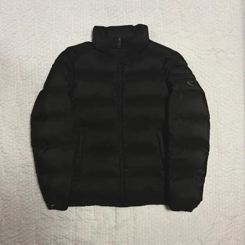 Prada Padded Jacket, Size 48, Black thumbnail 2