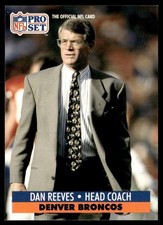 1991 Pro Set Dan Reeves Denver Broncos #144
