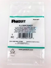 Panduit FLCSMCXAQY Fiber Optic Connector LC Simplex MM OM3/OM4 10GIG Aqua