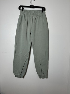 John Gault Sz Small Joggers Pull On Comfort Pale Green Pockets Cotton