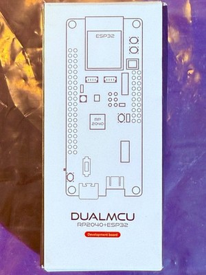 DualMCU ESP32 WROOM-32E + RP2040 Dev Board Wifi USB-C MicroSD (UNIT Electronics)