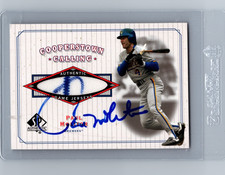 2000 Upper Deck Cooperstown GU Relic Paul Molitor AUTO AUTOGRAPHED SIGNED