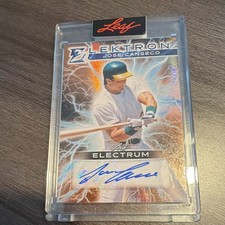 Leaf Electrum 2025 Jose Canseco #E-JC1 Auto /12 Hard Signed Baseball Card