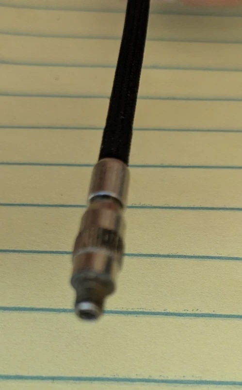 Vintage Zeiss Ikon 10" + cable disparador revestido de tela Foto 3 de 4