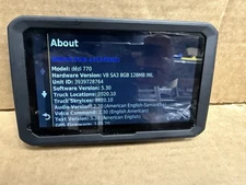 Nice- Garmin DEZL 770LM  7" GPS Truck Navigator