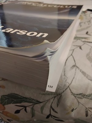 Precalculus textbook by Ron Larson Metric Version Edition 11E 2022